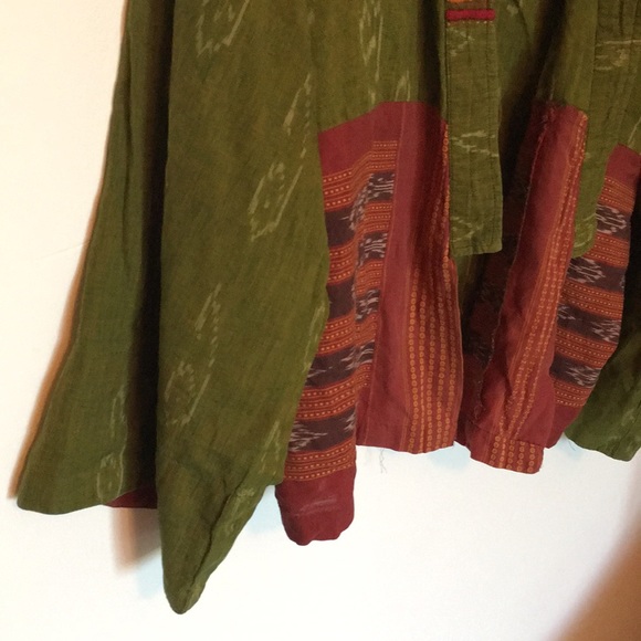 Southeast Asian Kimono style top . Fair Trade - Picture 3 of 6